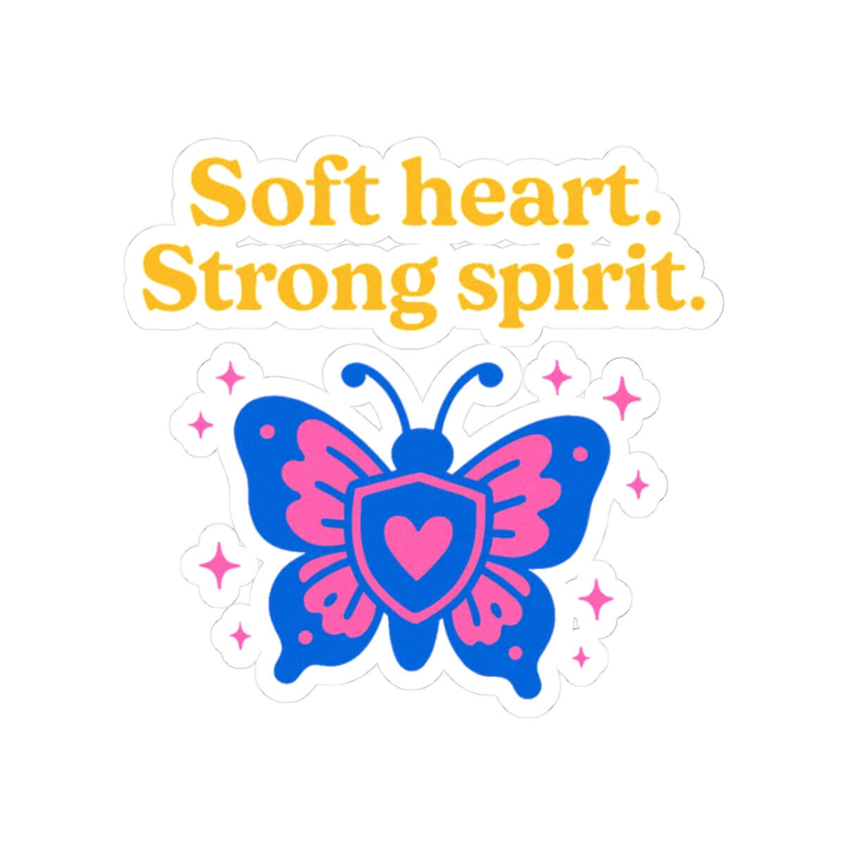 Inspirational Butterfly Kiss-Cut Stickers