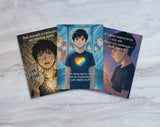 Anime Affirmation Cards for Teen Boys – Relationships & Identity - Printable Mental Health & Self-Esteem Support