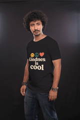 Unisex T-Shirt, Kindness is Cool Graphic Tee, Positive Vibe Apparel, Gift for Friends, Casual Wear, Summer Outfit