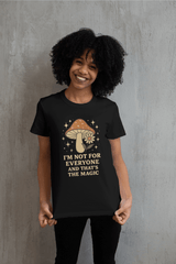 Magic Mushroom Tee, Funny T-Shirt for Nature Lovers, Unisex Cotton Shirt, Gift for Friends, Quirky Casual Wear