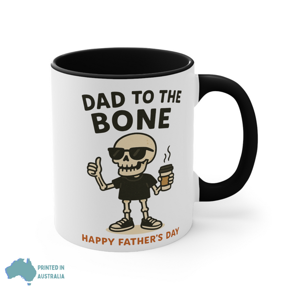 Bad to the Bone, Brew in Hand – Father’s Day Mug