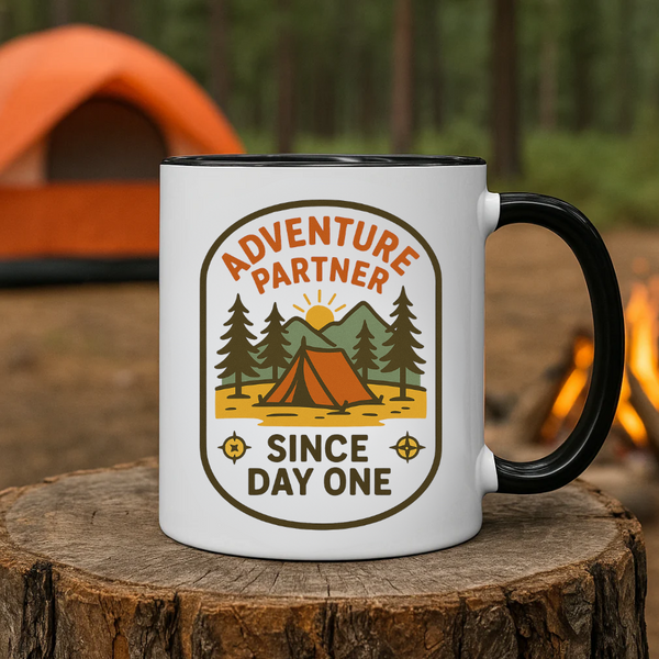 Adventure Partner Coffee Mug -  Father's Day Mug Gift