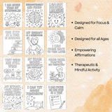 ADHD Affirmation Coloring Pages – 30 Printables for Focus & Emotional Wellness