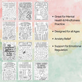 100 Self-Love & Affirmation Coloring Pages – Instant Download for Anxiety Relief