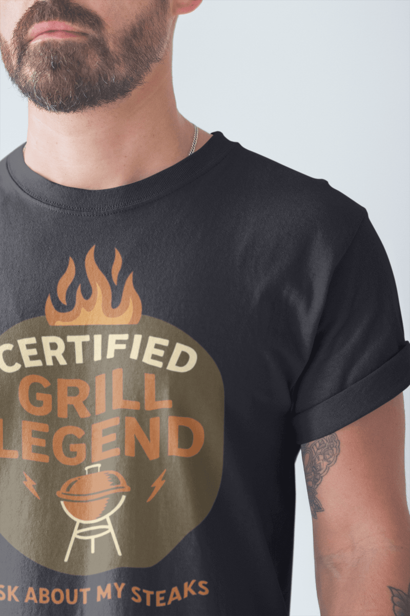Unisex Heavy Cotton Tee - Grill Masters
