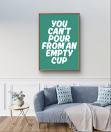Mental Health Inspirational Wall Art – Positive Self-Care Affirmation Digital Wall Art