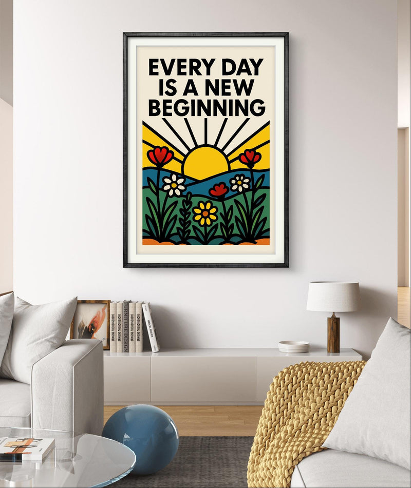 Inspirational Wall Art – Uplifting Digital Print for Office, Gallery Wall, or Gift