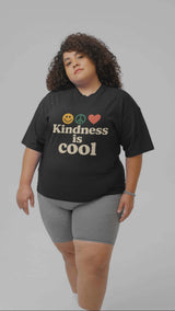 Unisex T-Shirt, Kindness is Cool Graphic Tee, Positive Vibe Apparel, Gift for Friends, Casual Wear, Summer Outfit
