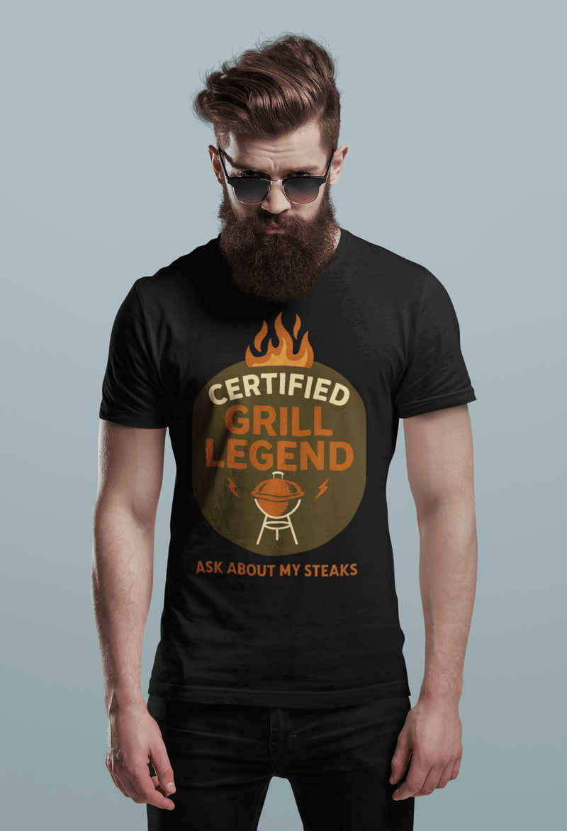 Unisex Heavy Cotton Tee - Grill Masters